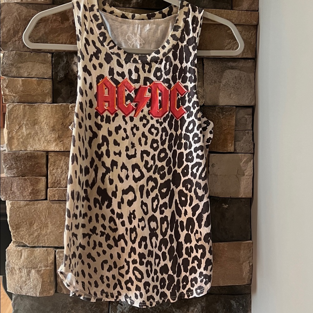 Free People Leopard Print Top